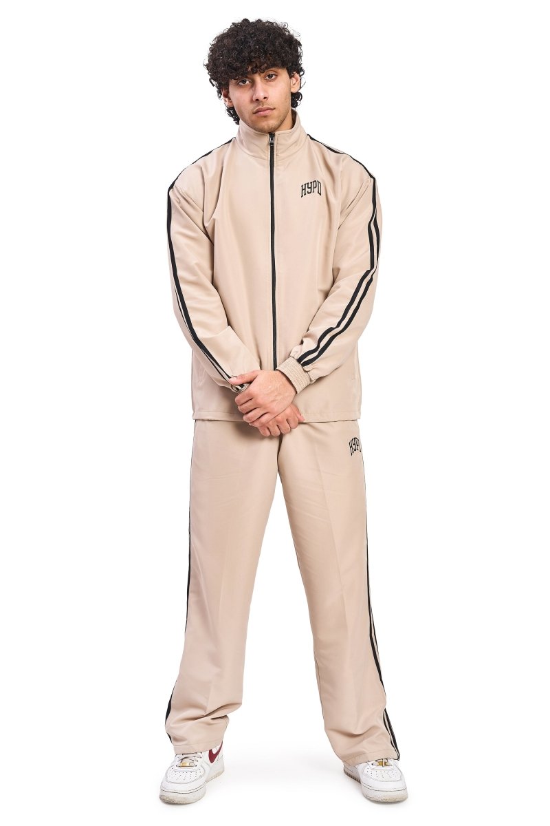 Beige Urban Trackpants - HYPD Sports