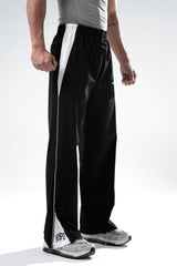 Black Aero Nylon Parachute Pants