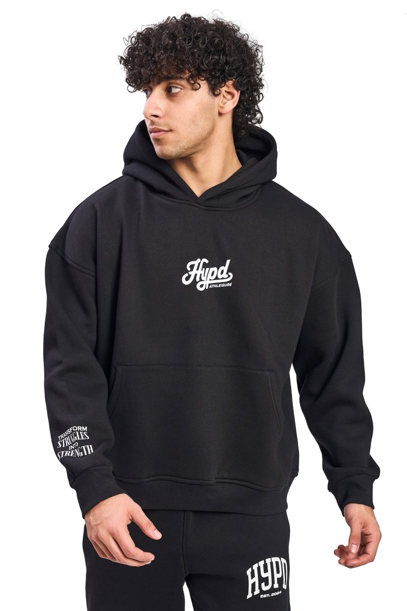Black Alliance Oversized Hoodie - HYPD Sports