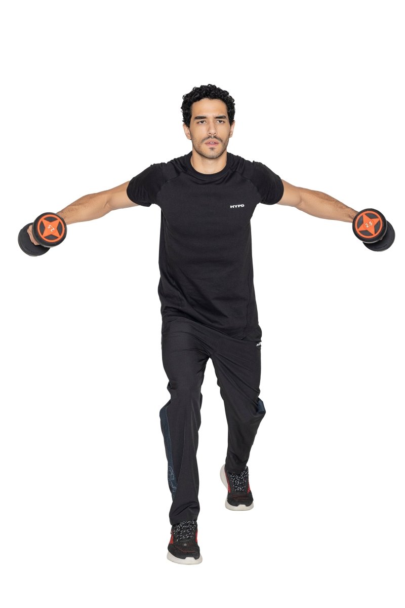 Black Apex T-Shirt - HYPD Sports