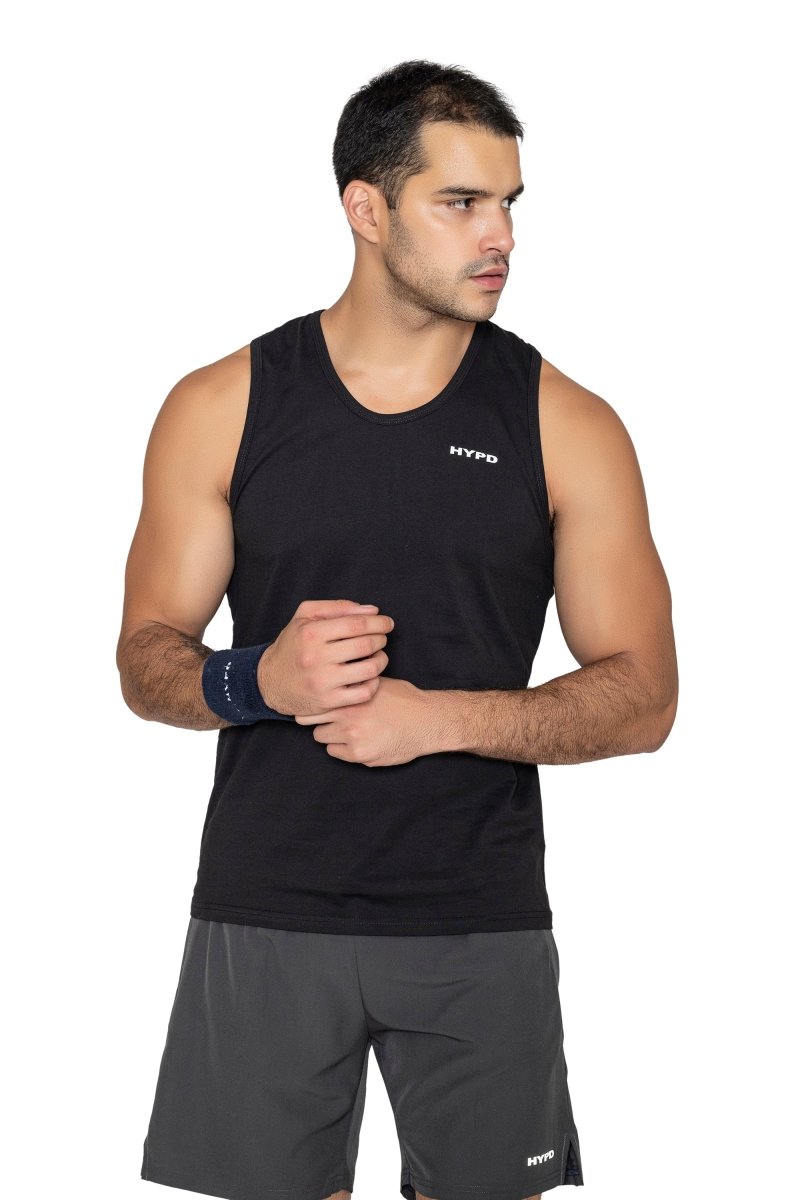 Black Apex Tank Top - HYPD Sports