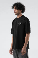 Black Athletic Club Oversized T-Shirt