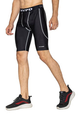 Black Aura Compression Shorts - HYPD Sports