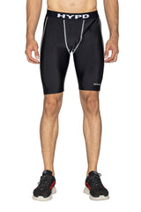Black Aura Compression Shorts - HYPD Sports