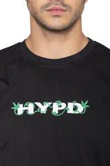 Black Cannabis Oversized T-Shirt - HYPD Sports