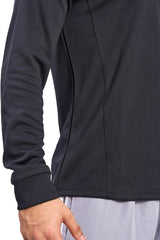 Black Core 1/4 Zip Upper - HYPD Sports