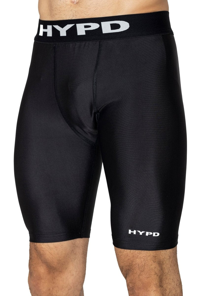 Black Dynamic Compression Shorts - HYPD Sports