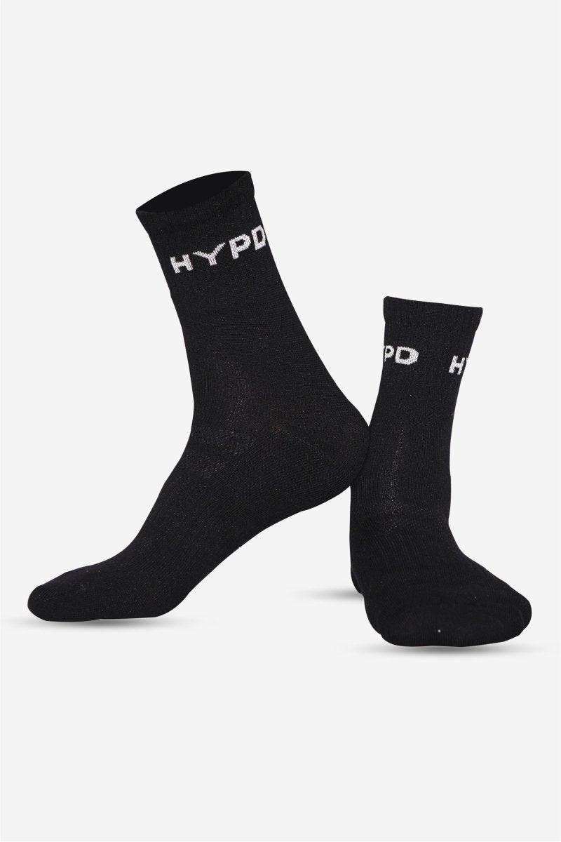 Black Essential Cotton Socks