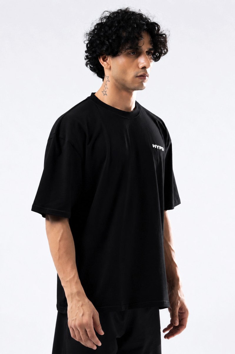 Black Essential Oversized T-Shirt