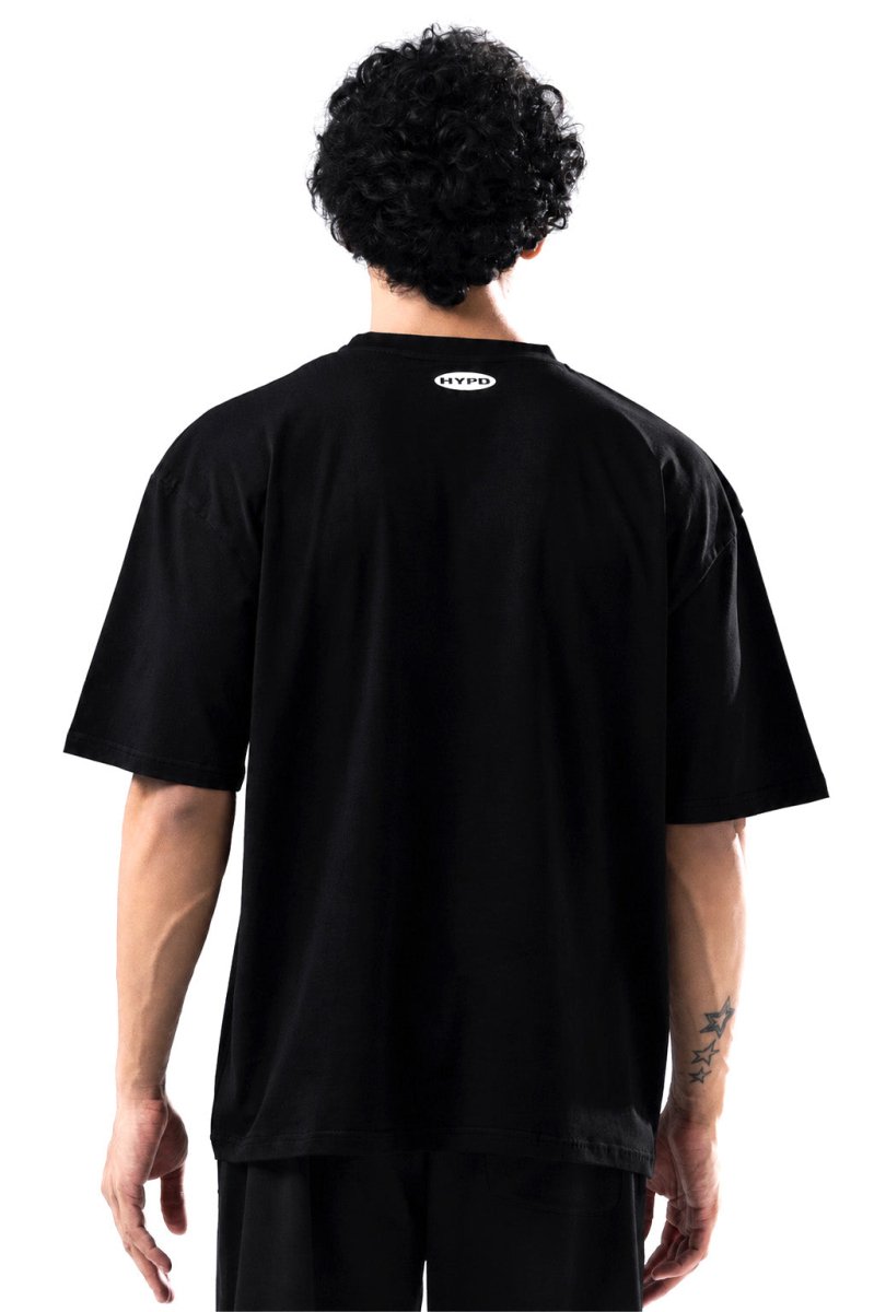 Black Essential Oversized T-Shirt