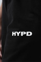 Black Essential Straight Fit TrackPants
