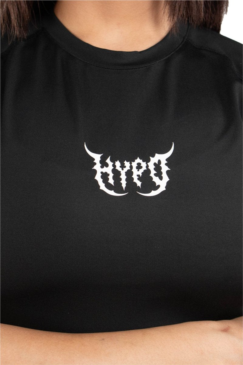Black Grunge Compression T-Shirt