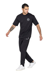 Black Infinity Oversized T-Shirt - HYPD Sports