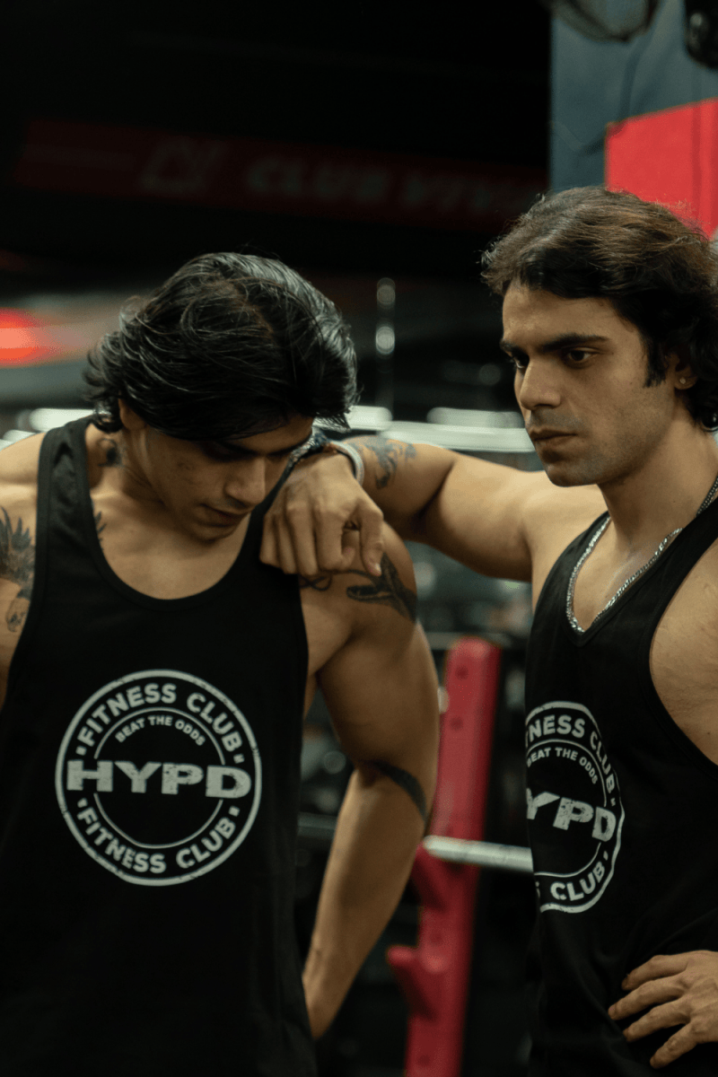 Black Infinity Stringer - HYPD Sports
