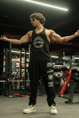 Black Infinity Stringer - HYPD Sports