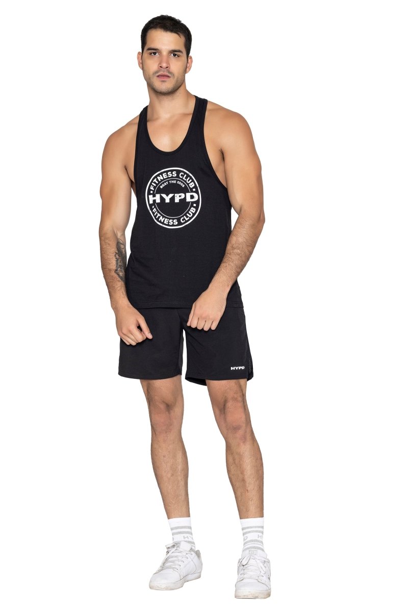 Black Infinity Stringer - HYPD Sports