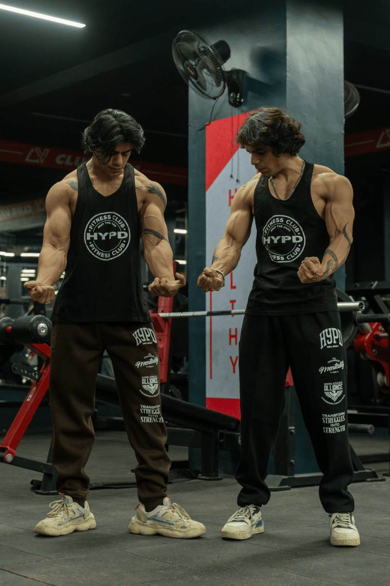 Black Infinity Stringer - HYPD Sports