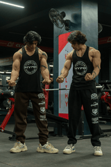 Black Infinity Stringer - HYPD Sports