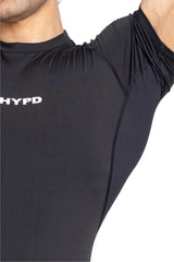 Black Mesh Compression T-Shirt