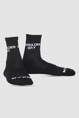 Black Pack of 7 Everyday Workout Socks - HYPD Sports