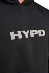 Black Puff Oversized Hoodie - HYPD Sports