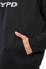 Black Puff Oversized Hoodie - HYPD Sports