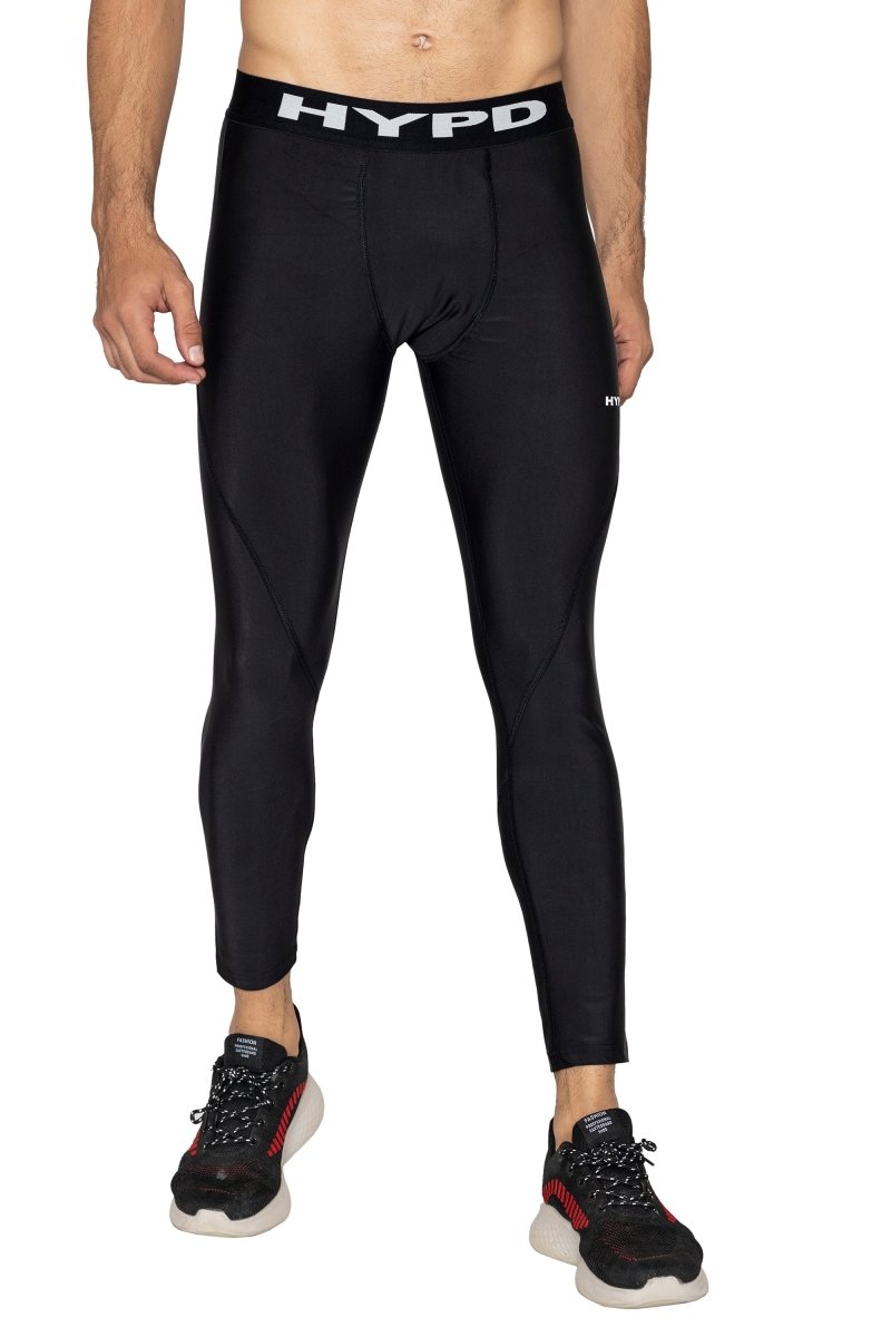 Black Stealth Compression Lower - HYPD Sports