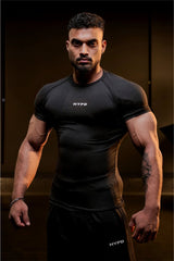 Black Stealth Compression T-Shirt