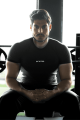 Black Stealth Compression T-Shirt - HYPD Sports