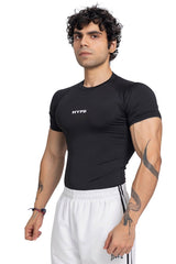 Black Stealth Compression T-Shirt