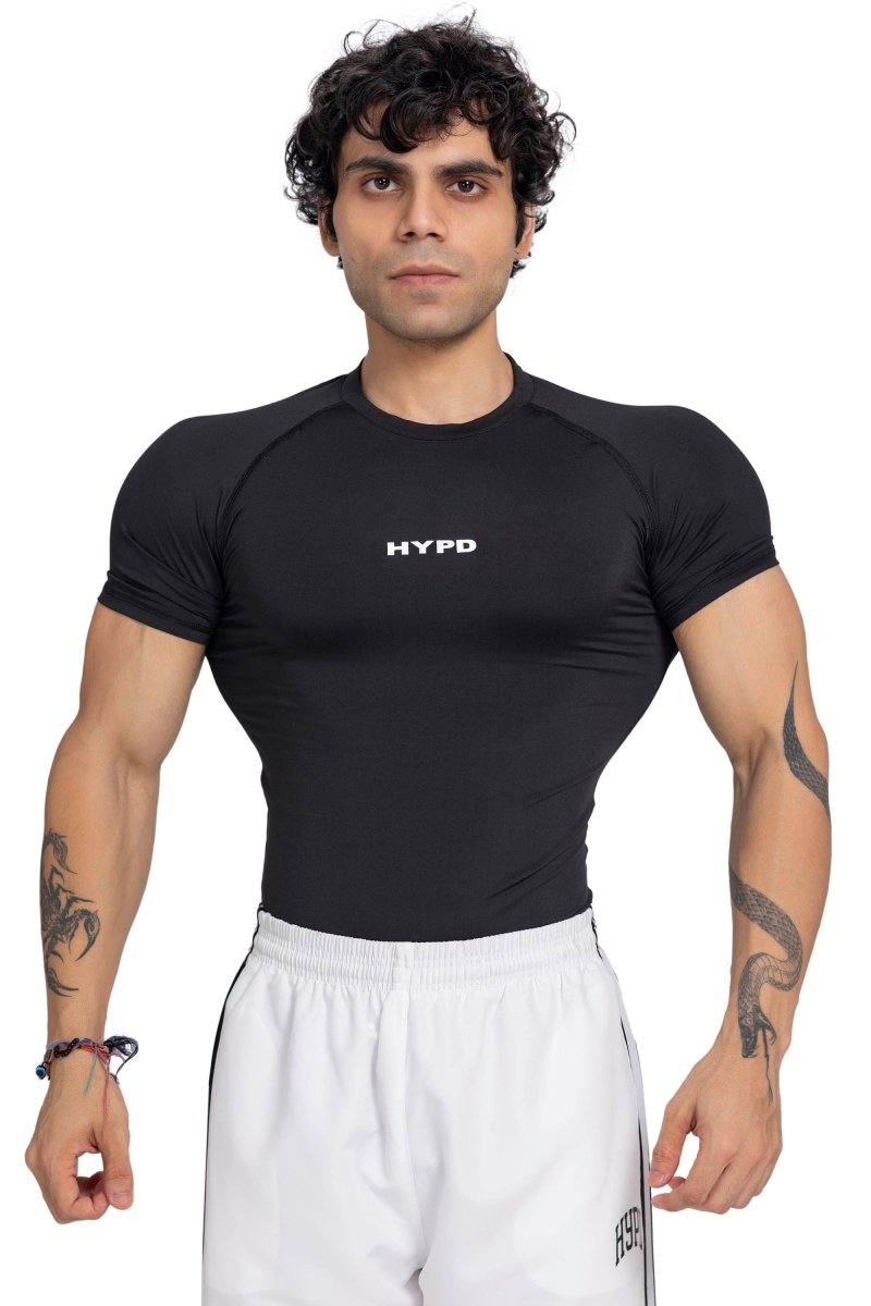 Black Stealth Compression T-Shirt