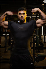 Black Stealth Compression T-Shirt