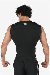 Black Stealth Compression Tanktop