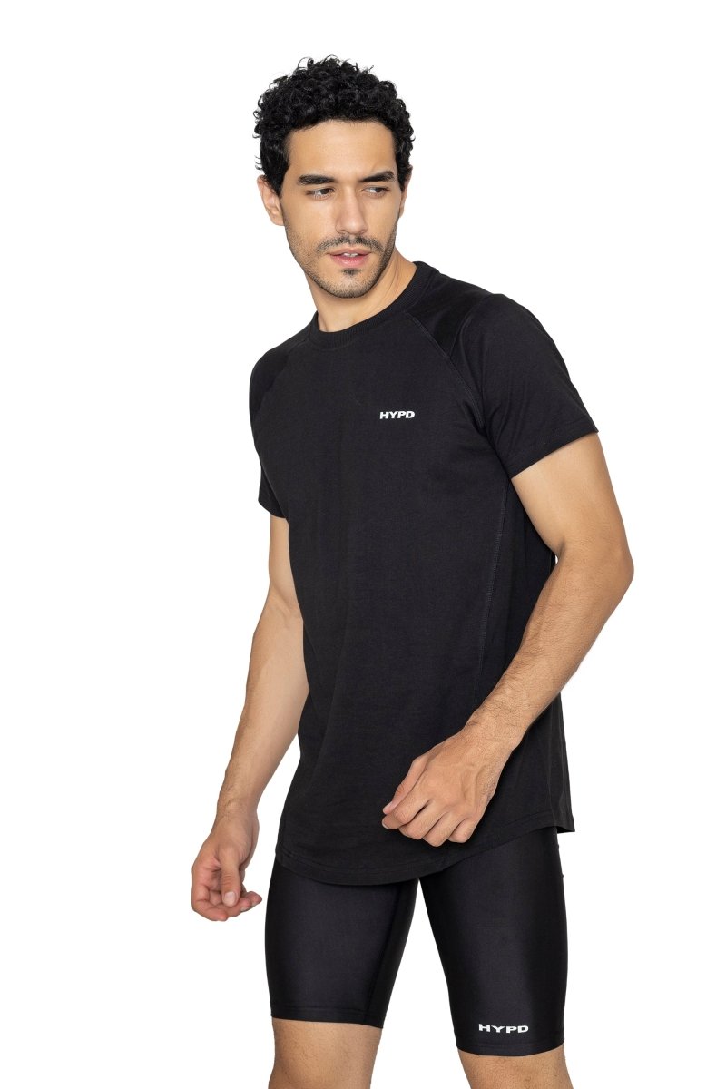 Black Stealth T-Shirt - HYPD Sports