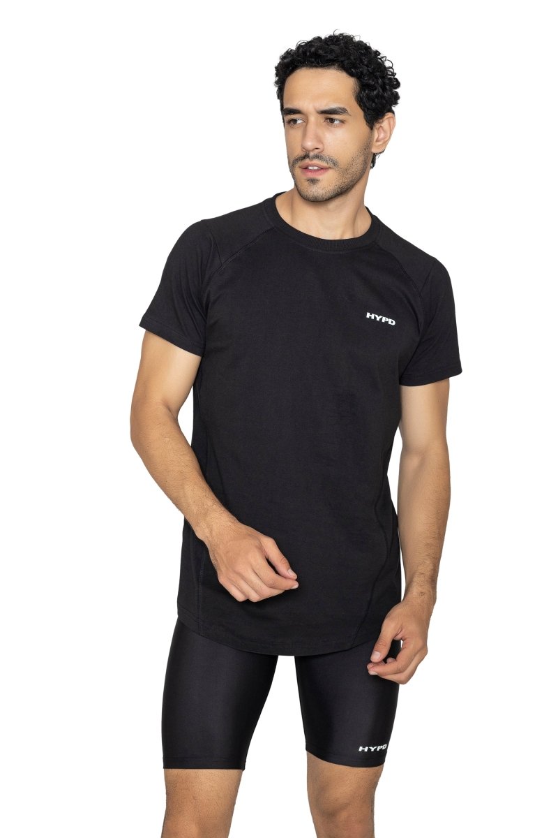 Black Stealth T-Shirt - HYPD Sports