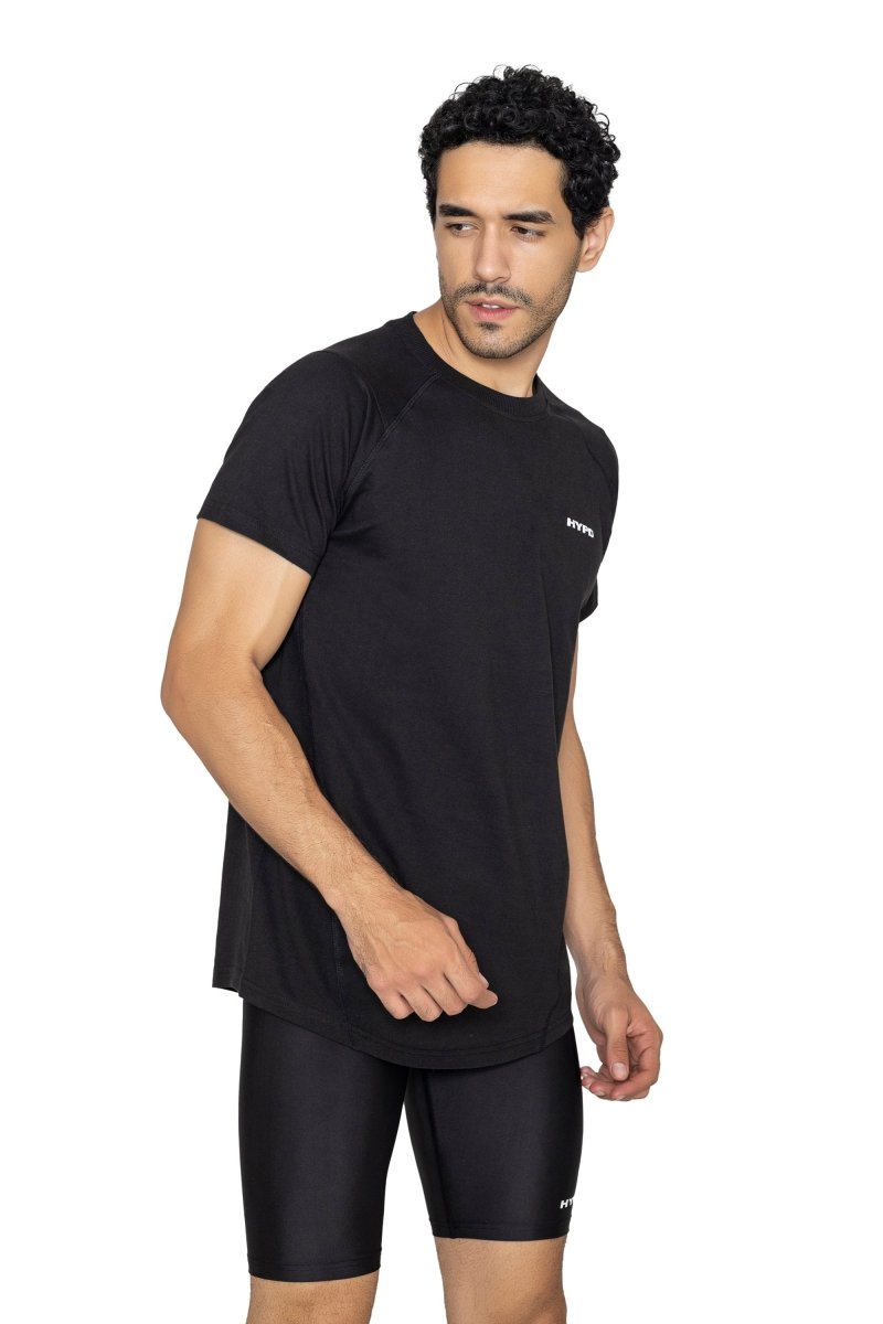 Black Stealth T-Shirt - HYPD Sports