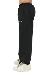 Black Unleash Straight Baggy Pants