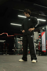 Black Urban Trackpants - HYPD Sports