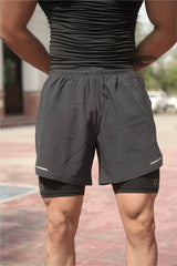 Black Velocity 2 in 1 Shorts