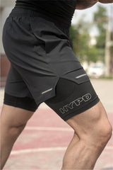 Black Velocity 2 in 1 Shorts
