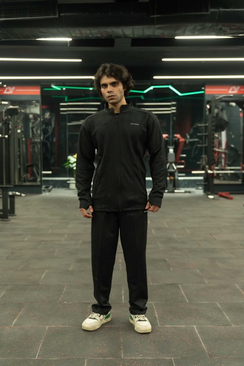 Black Velocity High Performance Jacket - HYPD Sports