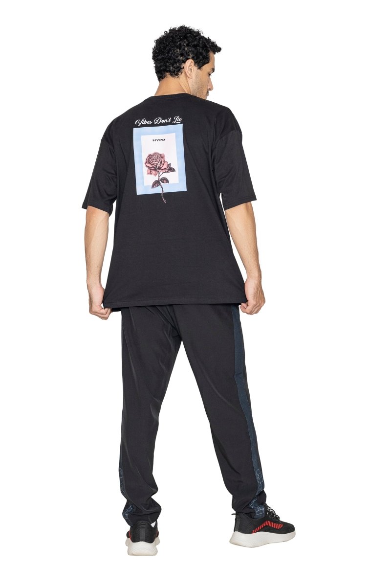 Black Vibes Don't Lie Oversized T-Shirt - HYPD Sports