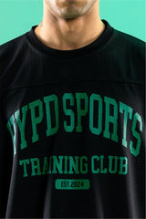 Black/Green Training Club Mesh Oversized Jersey