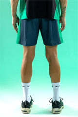 Black/Green Training Club Mesh Shorts