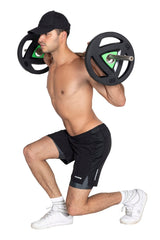 Black/Grey Elite 2 in 1 Shorts - HYPD Sports
