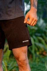 Black/Grey Elite 2 in 1 Shorts - HYPD Sports