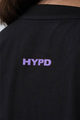 Black/Purple Athletic Division Oversized T-Shirt Women