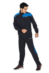 Black/Royal Coral Tracksuit - HYPD Sports