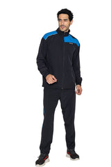Black/Royal Coral Tracksuit - HYPD Sports