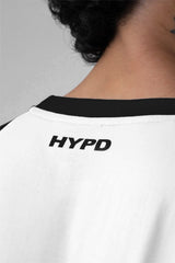 Black/White Raglan Oversized T-Shirt